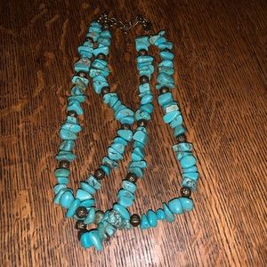 Western Turquoise Style Necklace